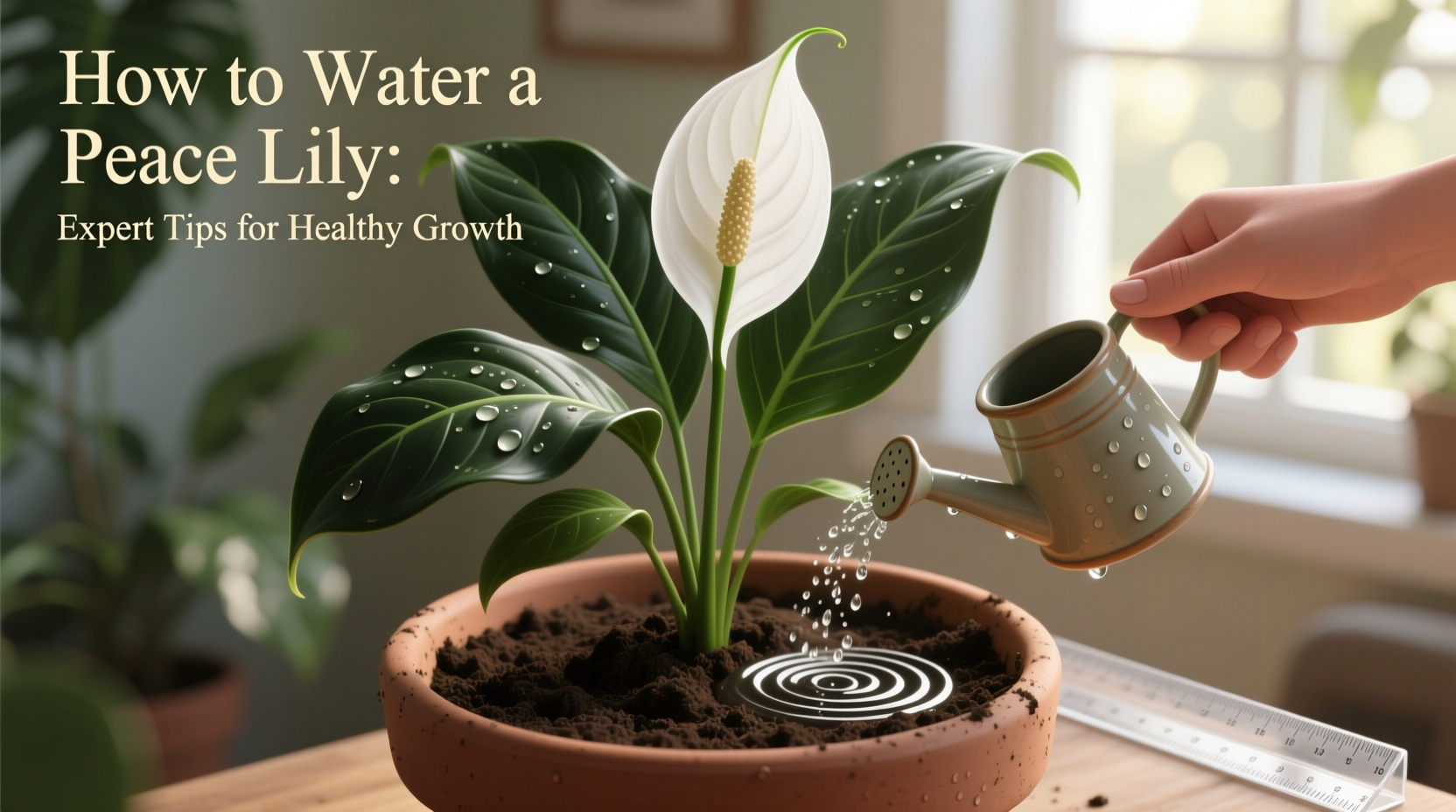 How to Water a Peace Lily: Expert Tips for Healthy Growth