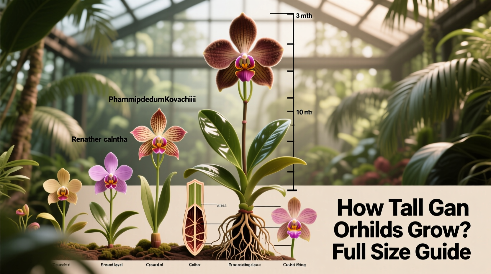 How Tall Can Orchids Grow? Full Size Guide