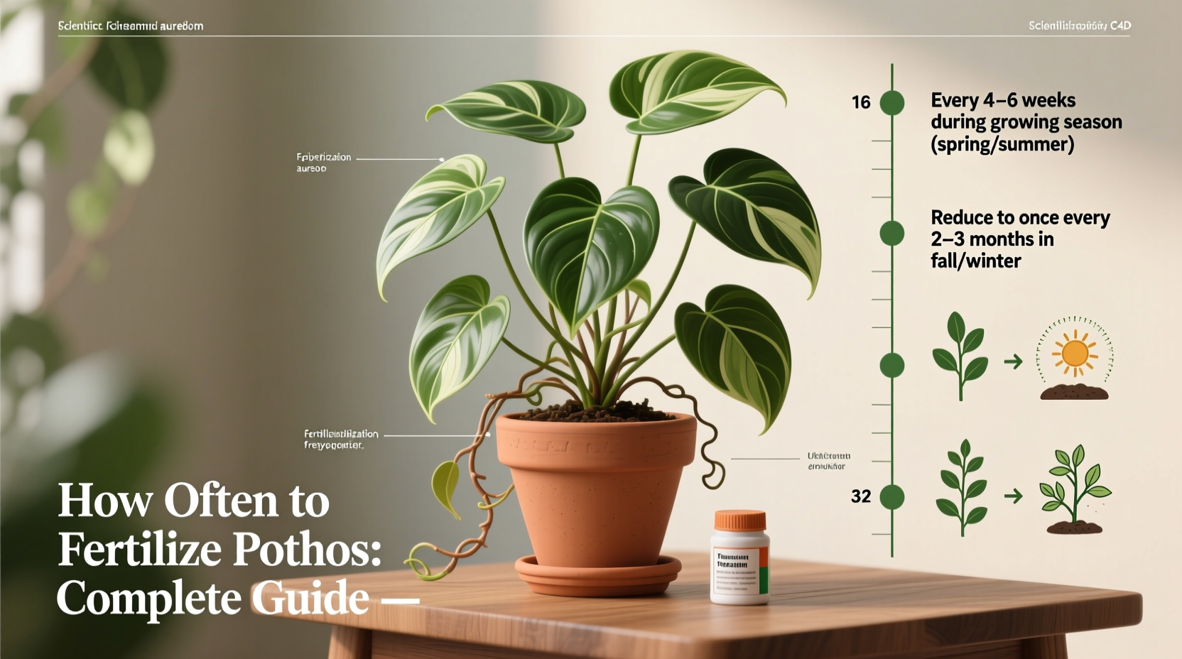 How Often to Fertilize Pothos: Complete Guide