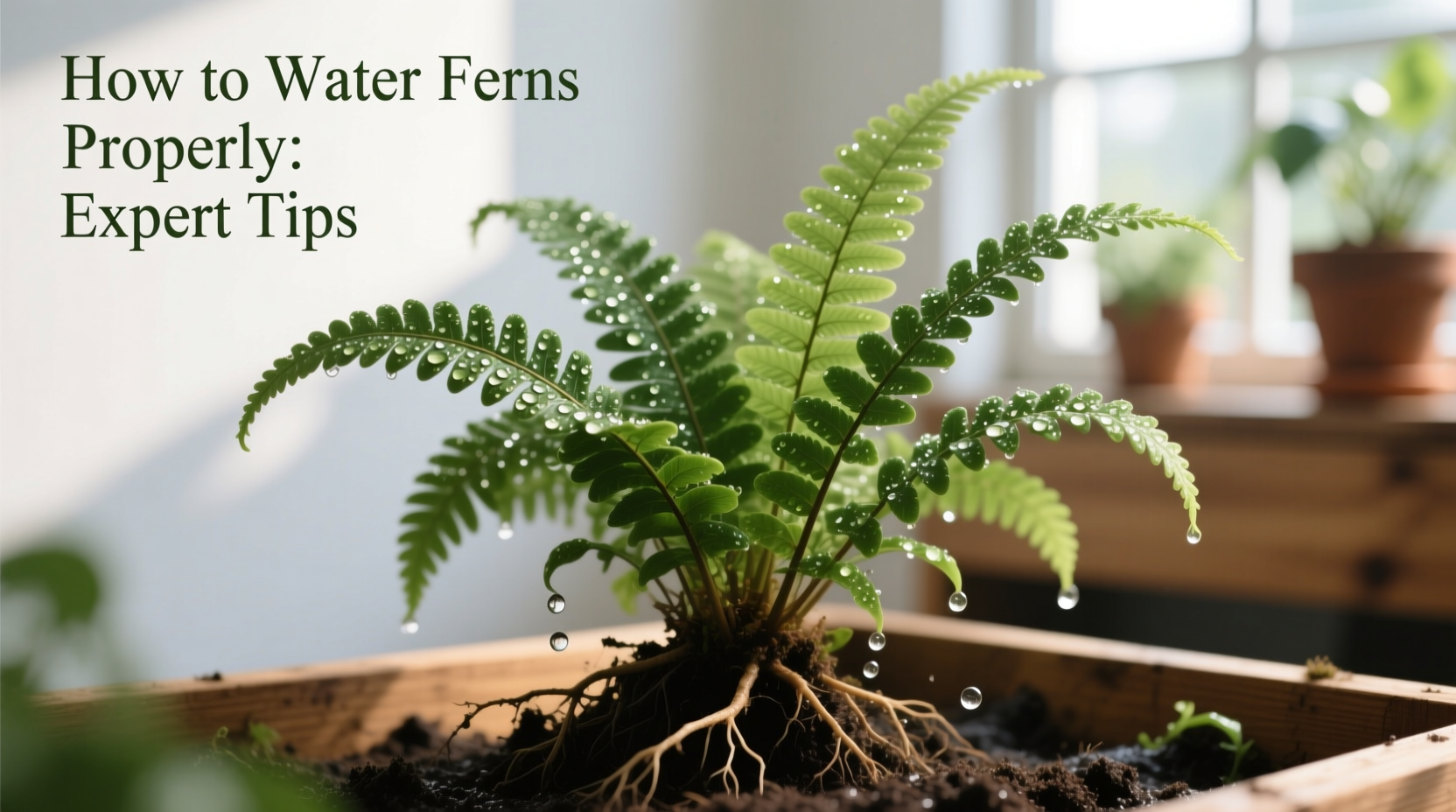 How to Water Ferns Properly: Expert Tips