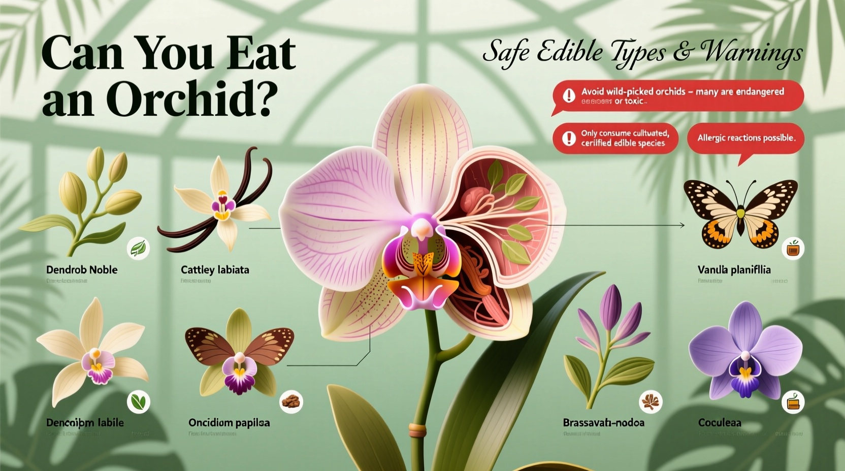 Can You Eat an Orchid? Safe Edible Types & Warnings