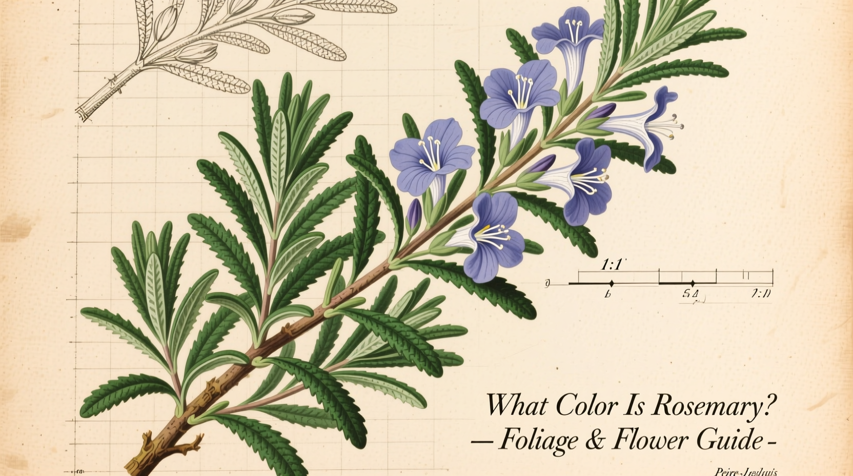 What Color Is Rosemary? Foliage & Flower Guide