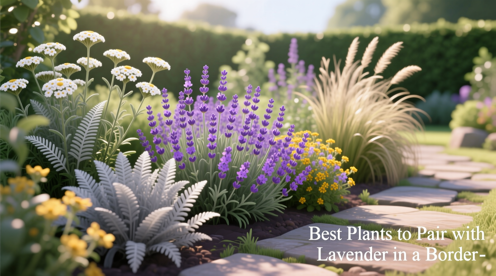 Best Plants to Pair with Lavender in a Border