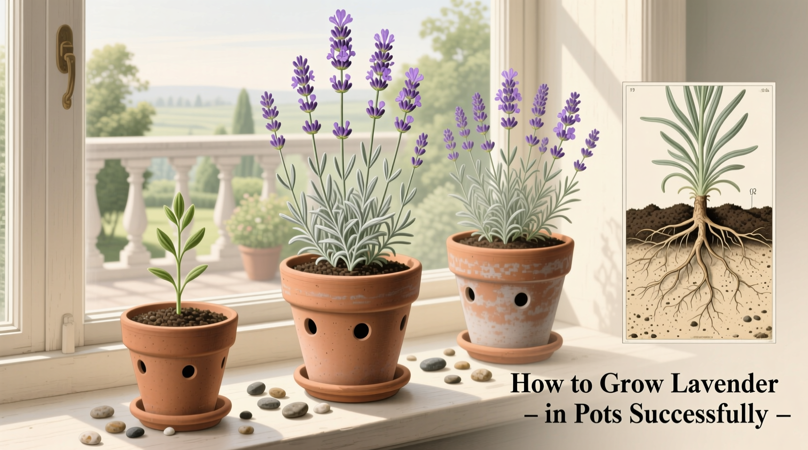 How to Grow Lavender in Pots Successfully