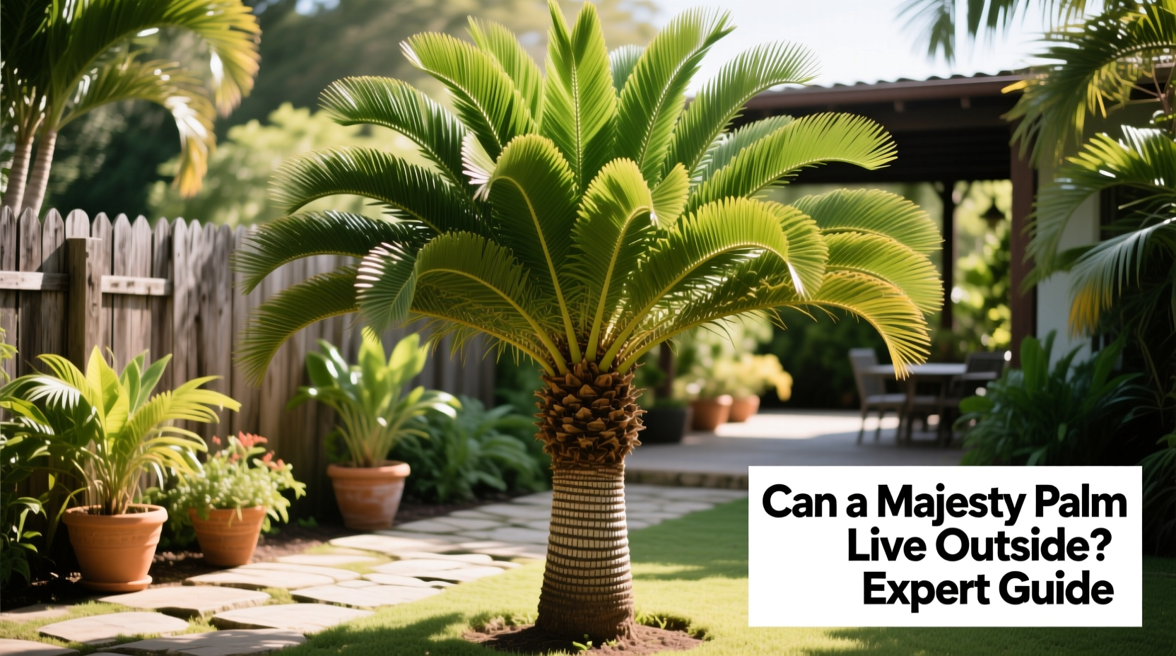 Can a Majesty Palm Live Outside? Expert Guide