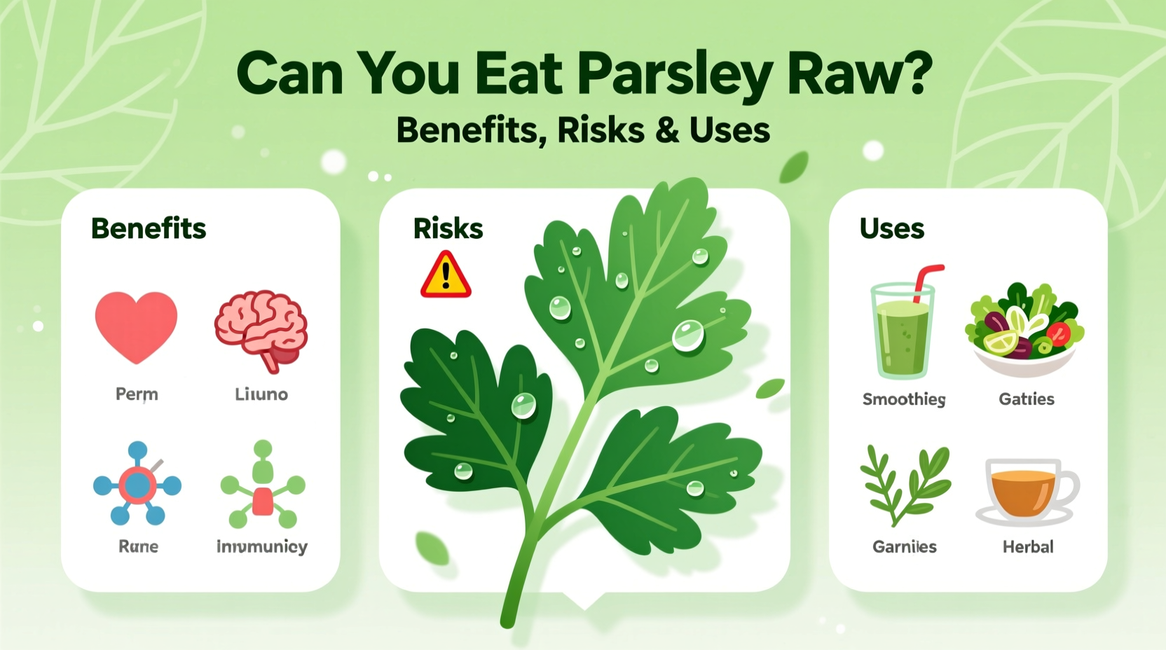 Can You Eat Parsley Raw? Benefits, Risks & Uses
