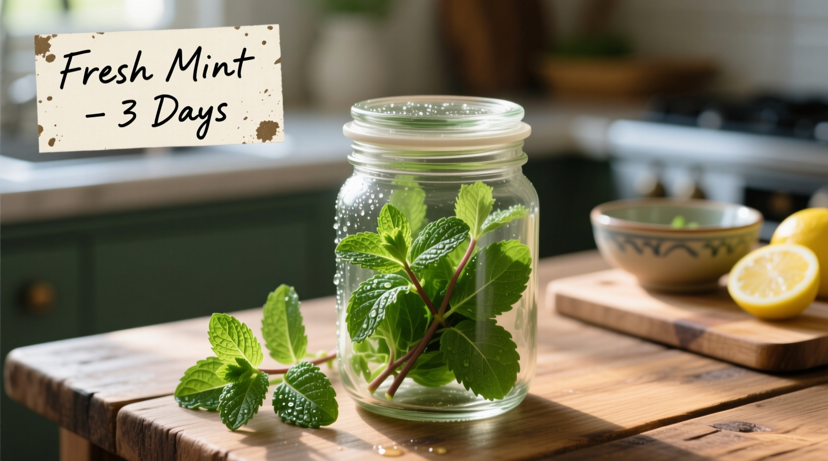 How to Save Fresh Mint for Long-Lasting Flavor