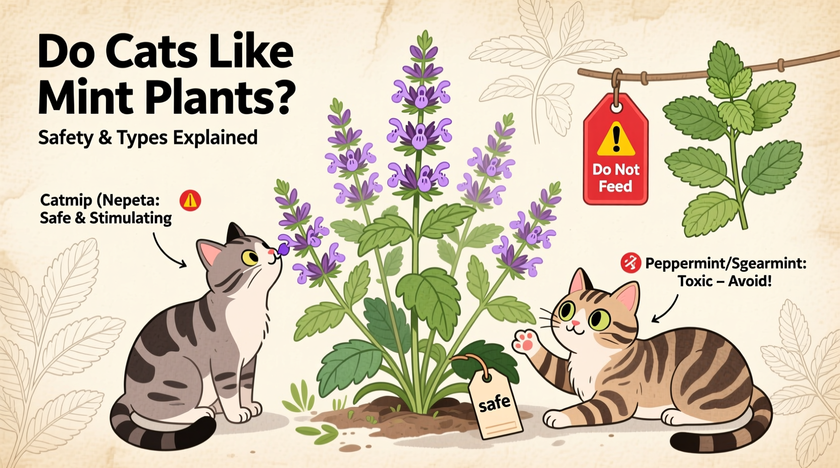 Do Cats Like Mint Plants? Safety & Types Explained