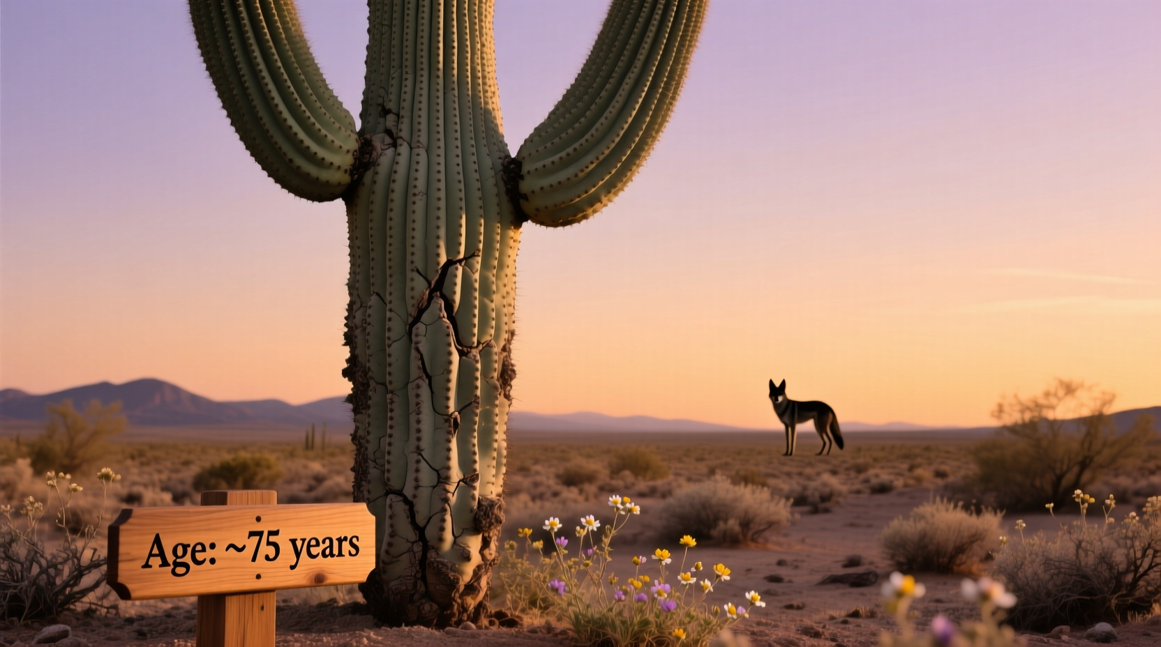 How Old Is a Saguaro Cactus When It Grows Arms?