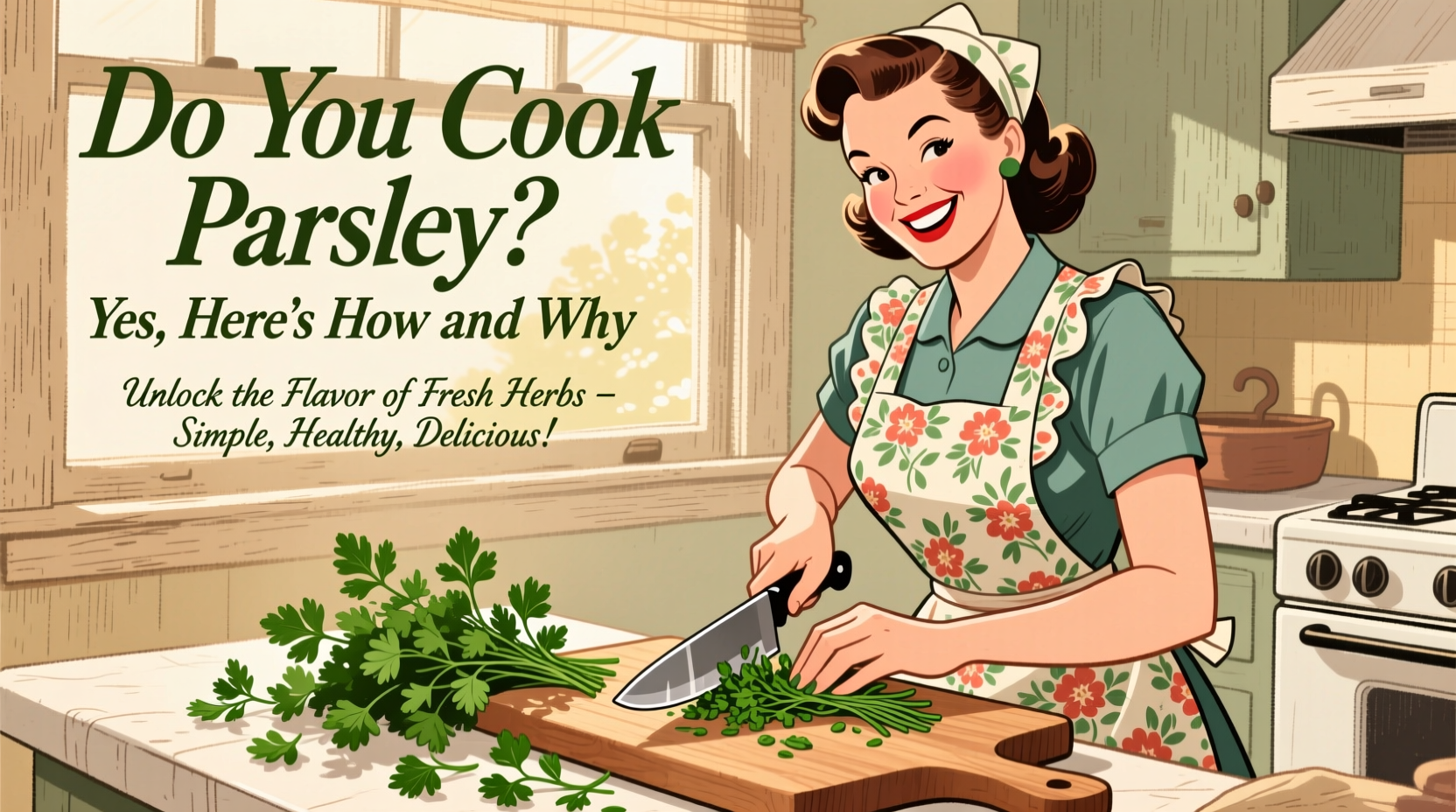 Do You Cook Parsley? Yes, Here's How and Why