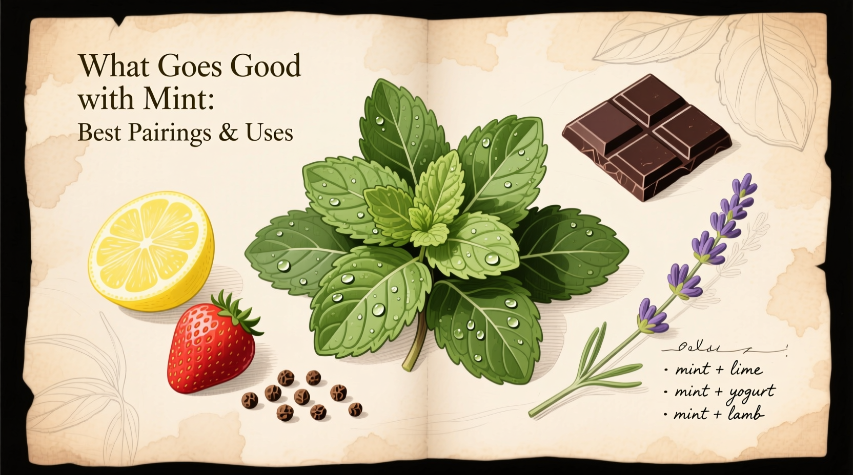 What Goes Good with Mint: Best Pairings & Uses