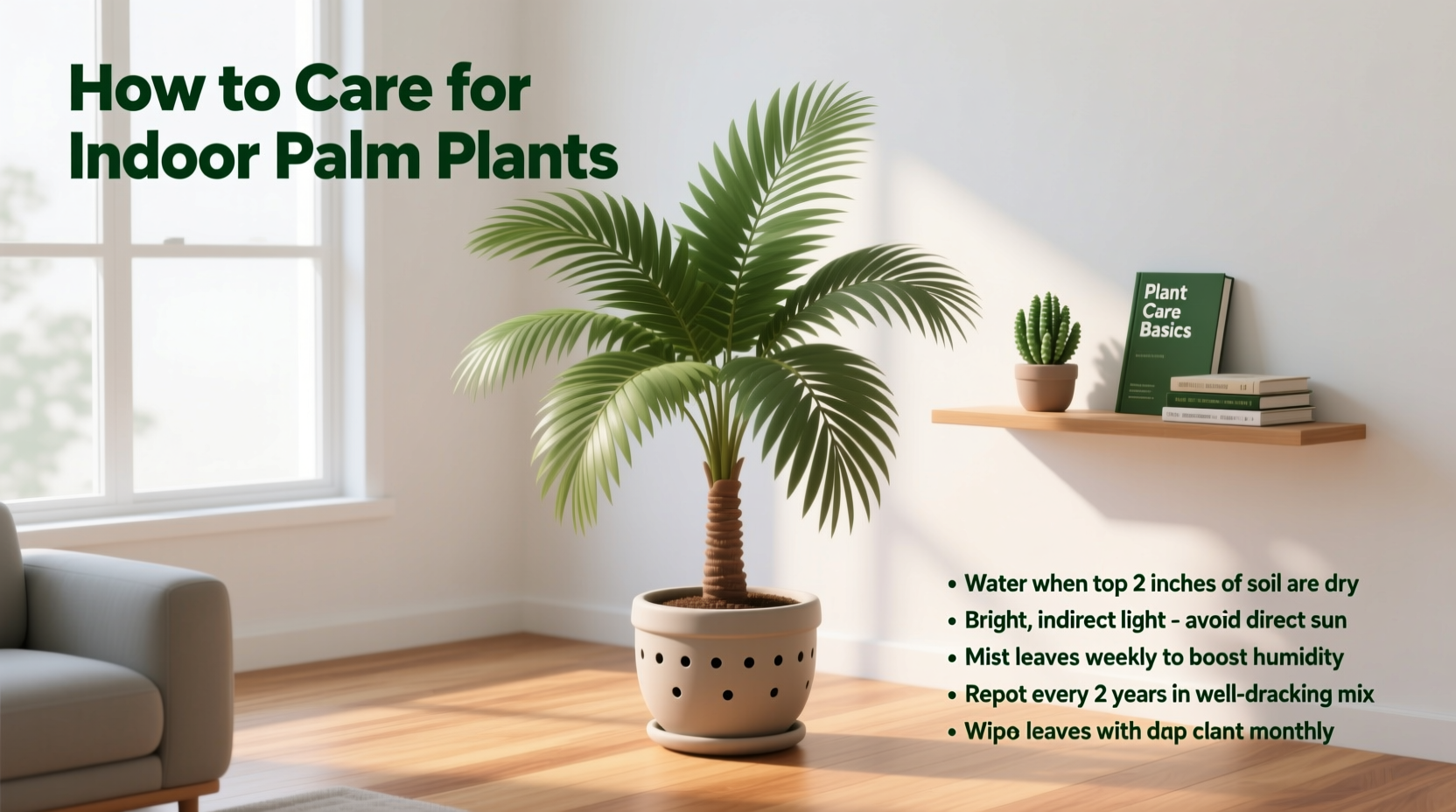 How to Care for Indoor Palm Plants