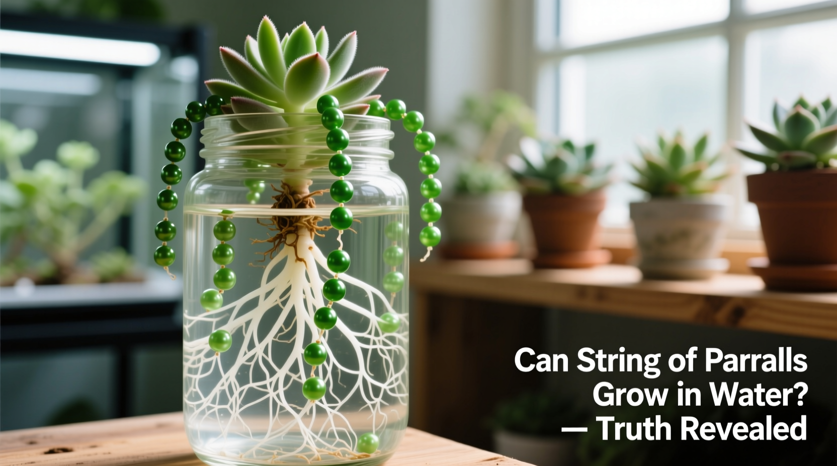 Can String of Pearls Grow in Water? Truth Revealed