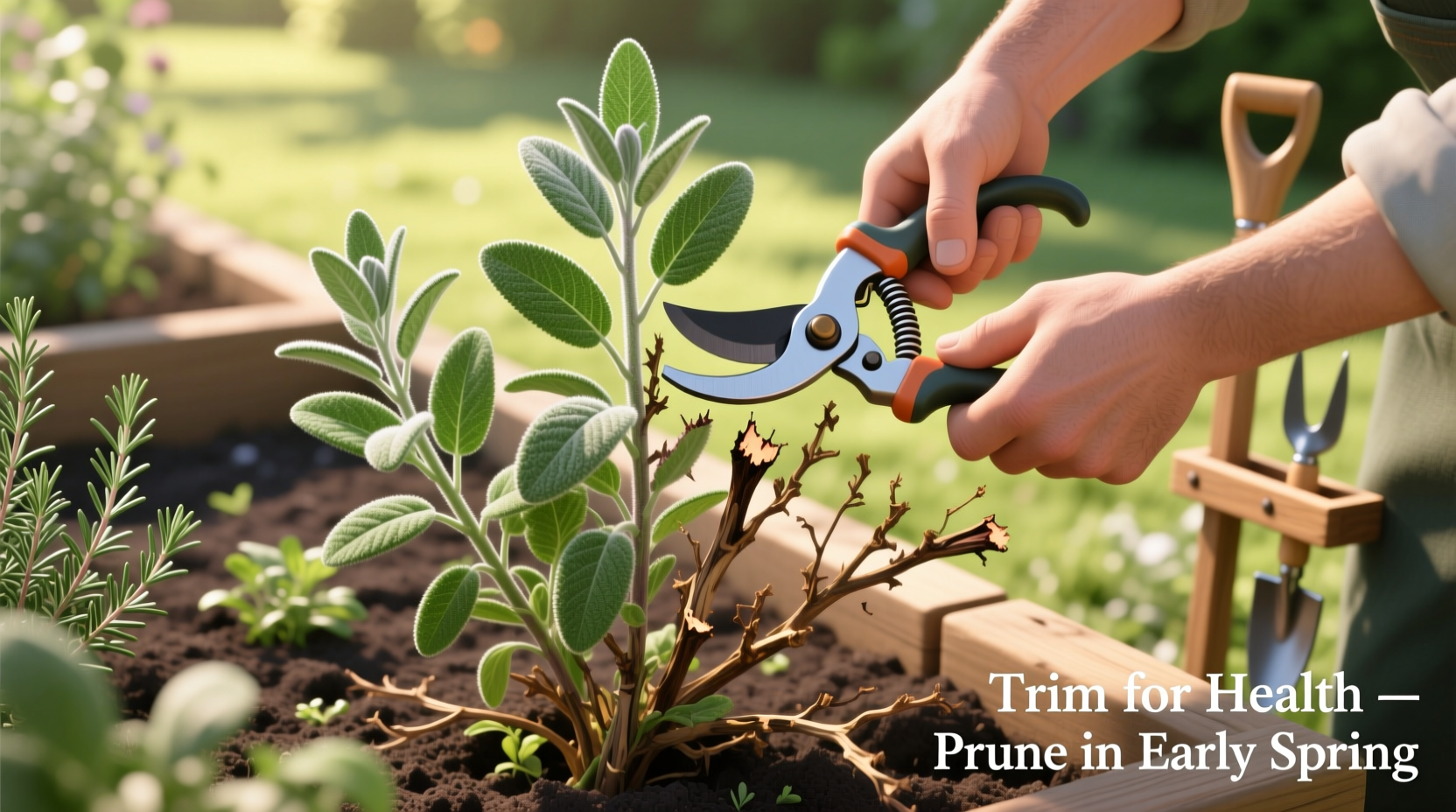 How to Trim a Sage Bush for Healthier Growth