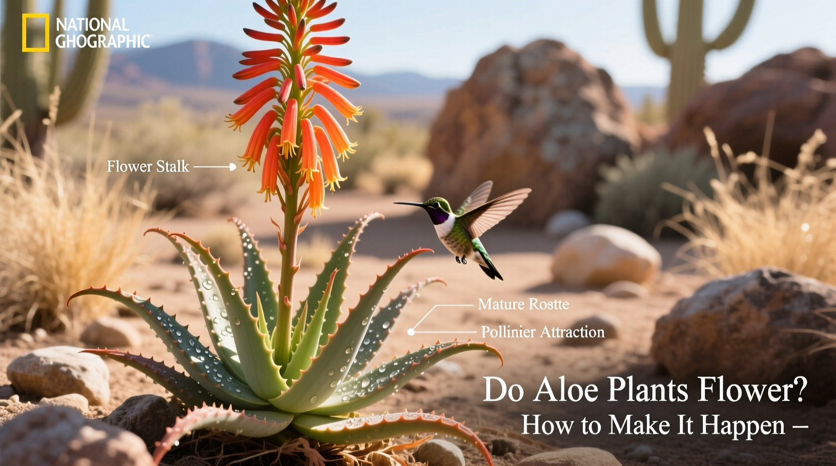 Do Aloe Plants Flower? How to Make It Happen
