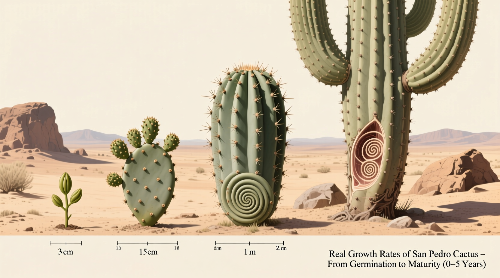 How Fast Do San Pedro Cactus Grow? Real Growth Rates
