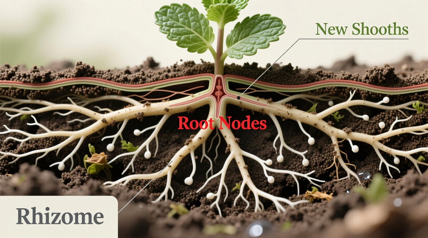 How Does Mint Spread? Rhizomes Explained