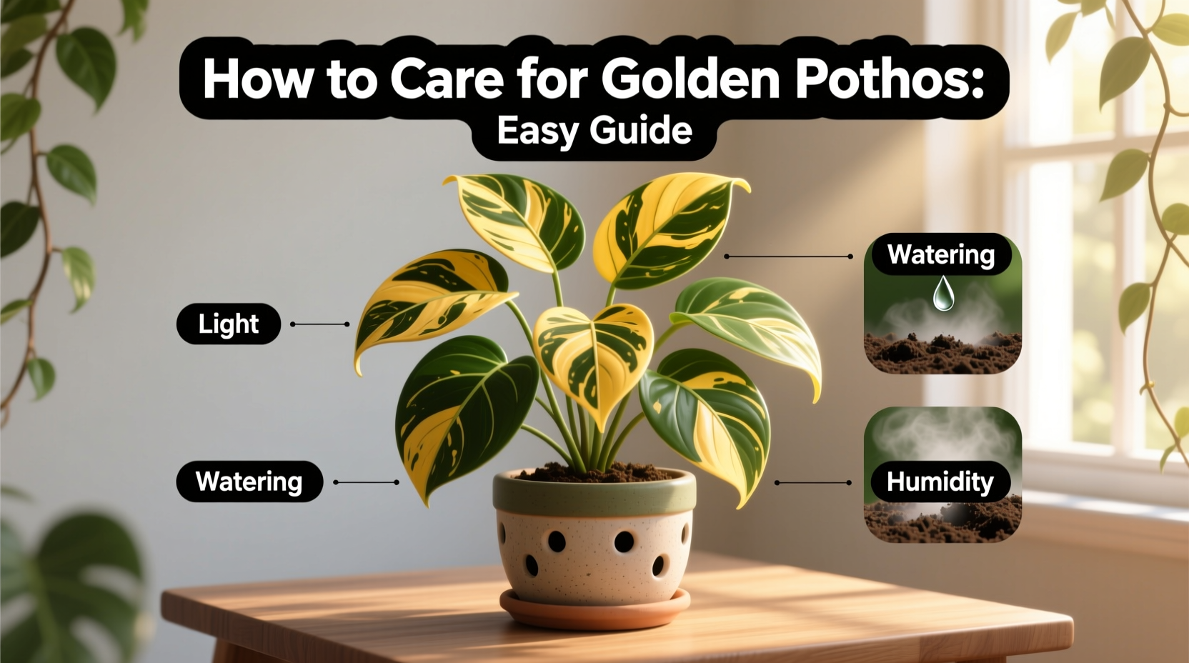 How to Care for Golden Pothos: Easy Guide