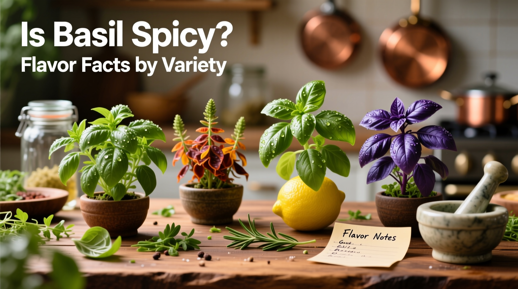 Is Basil Spicy? Flavor Facts by Variety