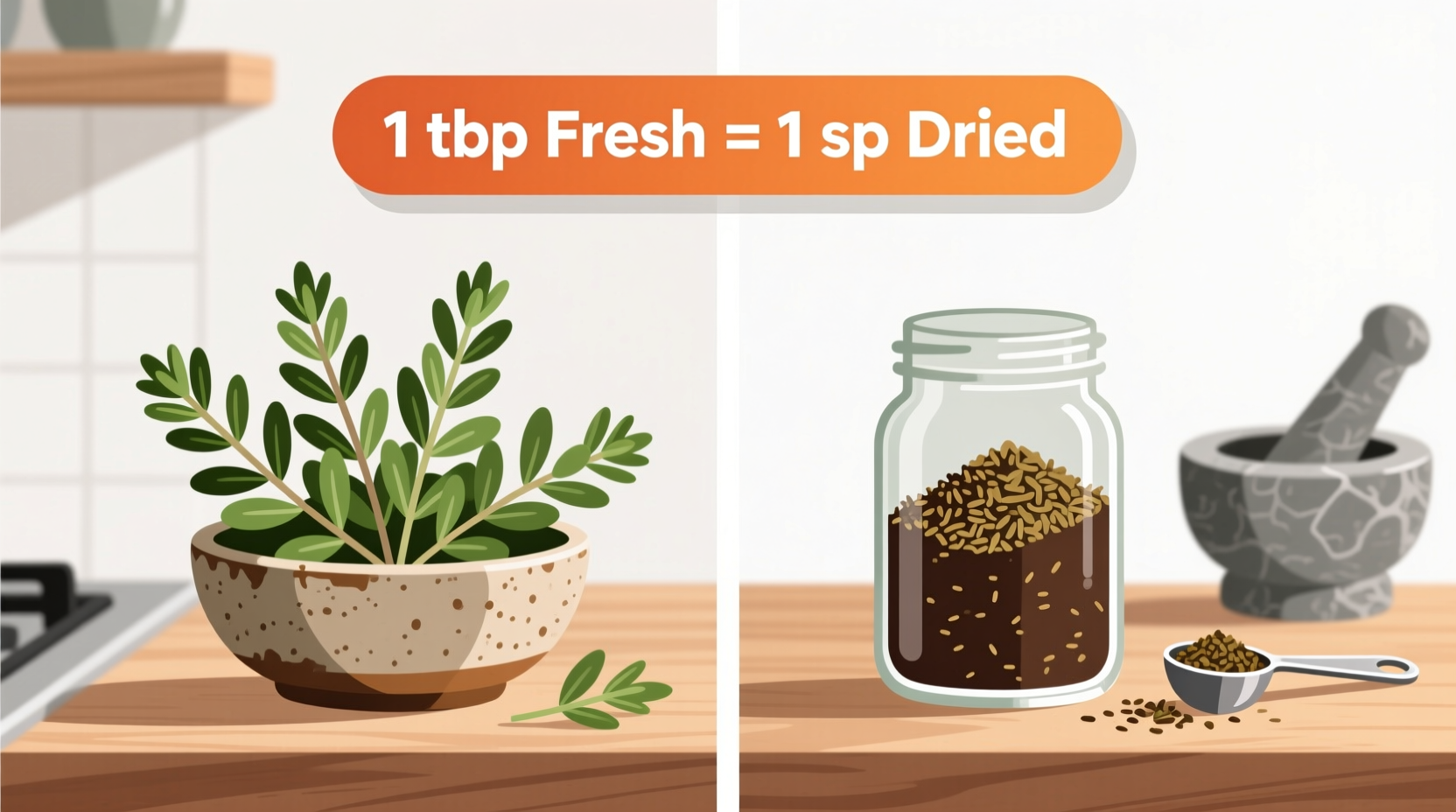 How Much Dried Oregano to Use for Fresh
