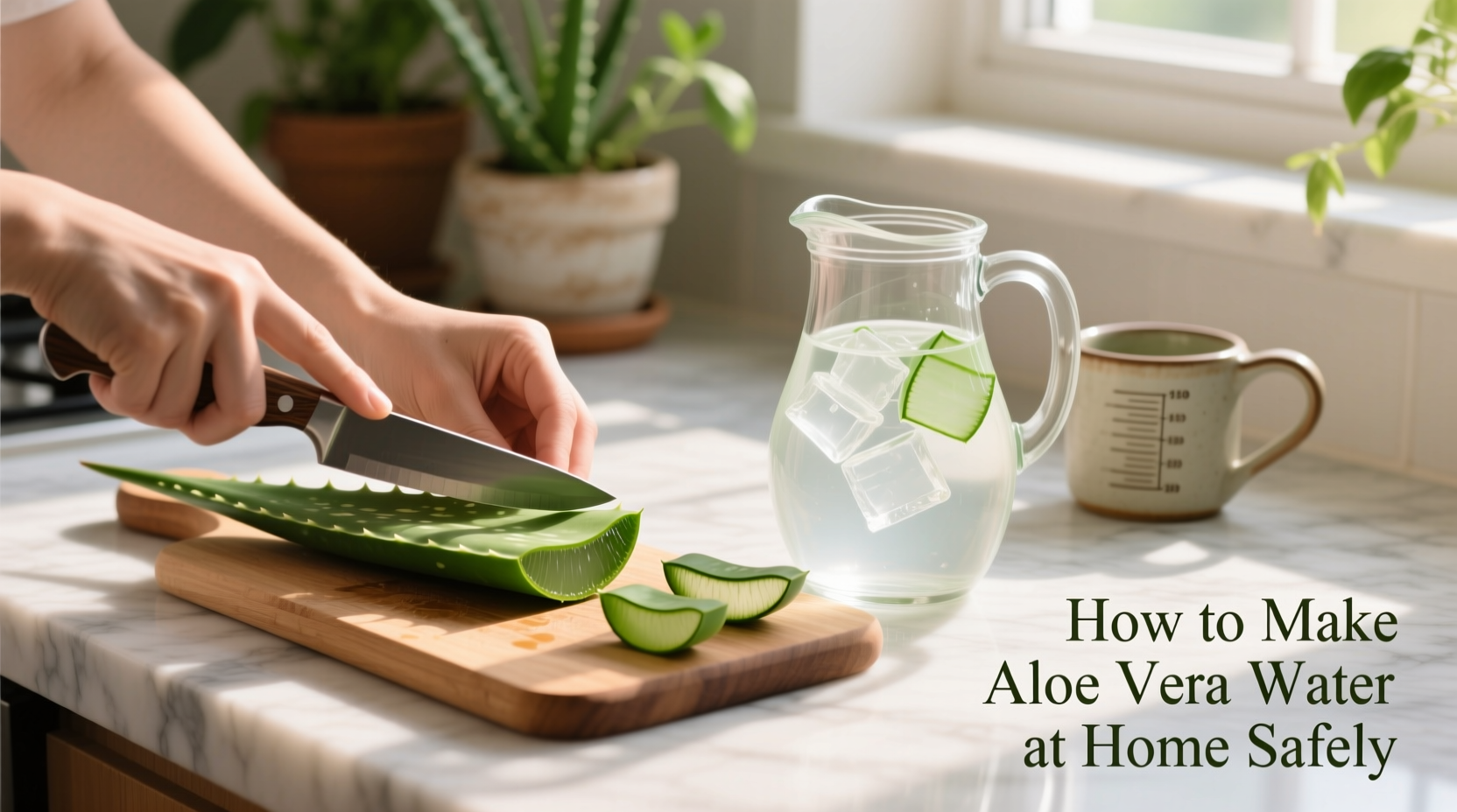 How to Make Aloe Vera Water at Home Safely