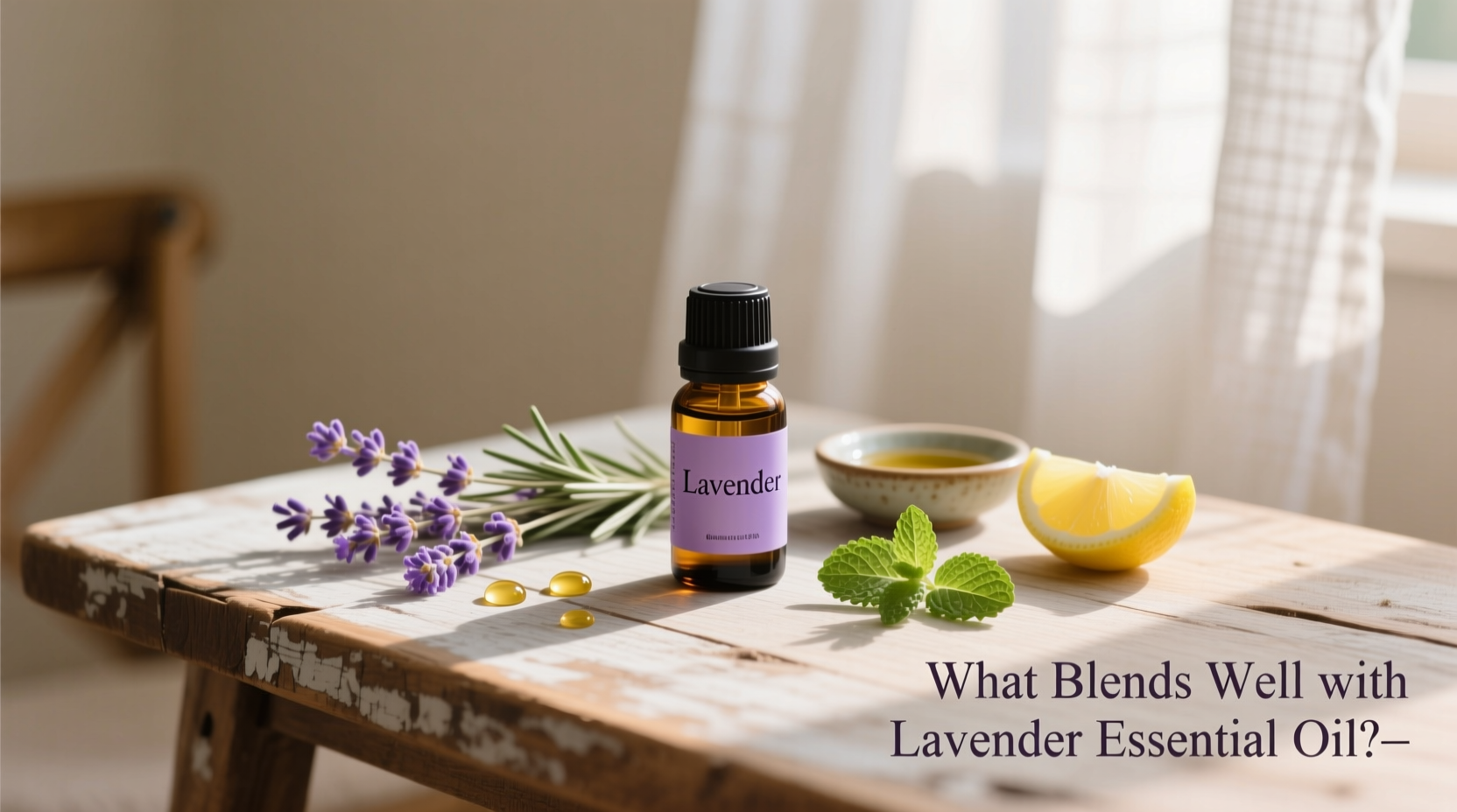 What Blends Well with Lavender Essential Oil?