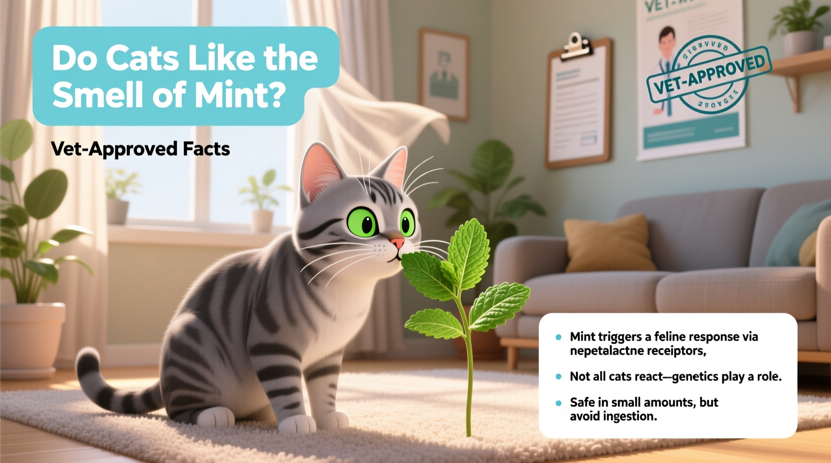Do Cats Like the Smell of Mint? Vet-Approved Facts