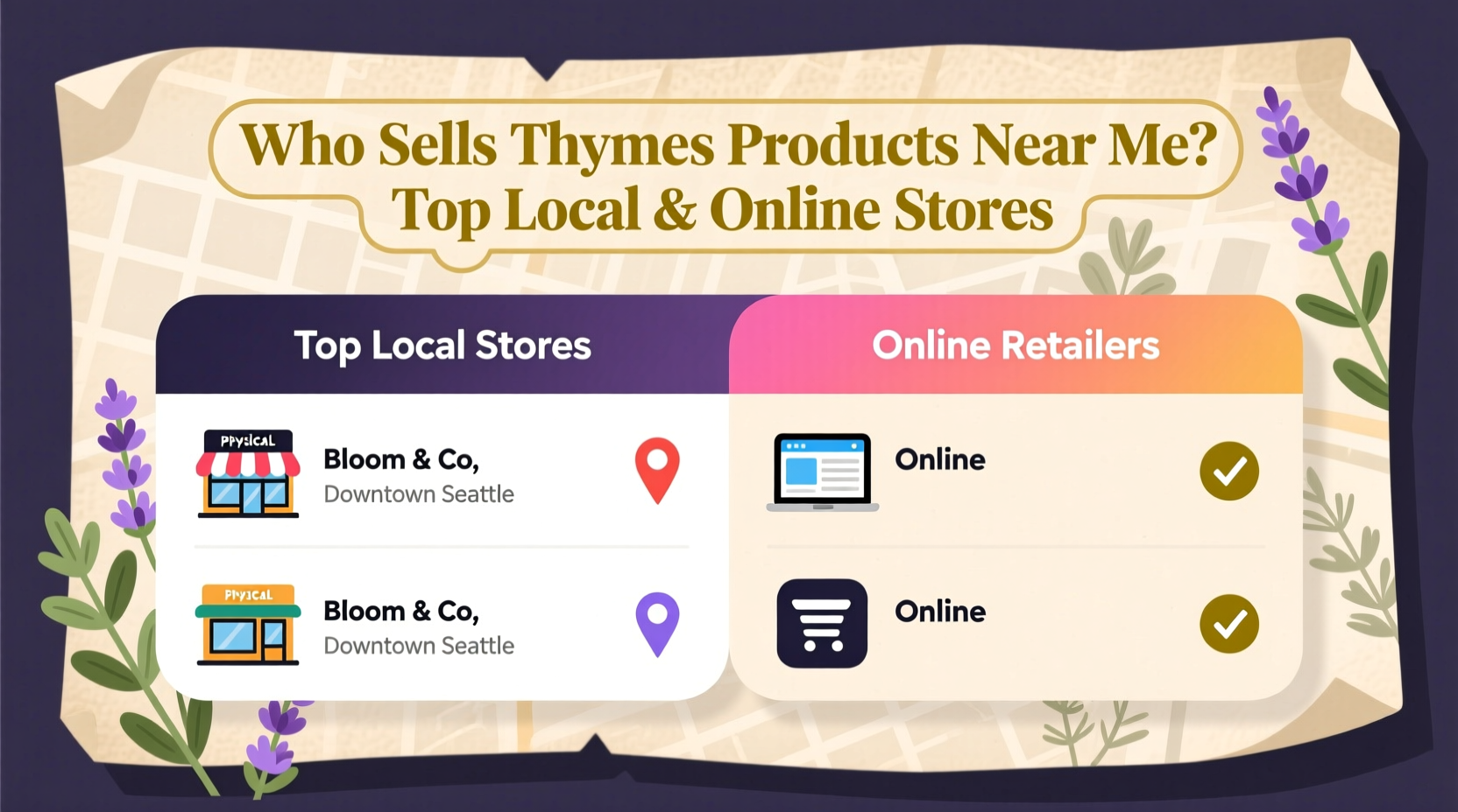 Who Sells Thymes Products Near Me? Top Local & Online Stores