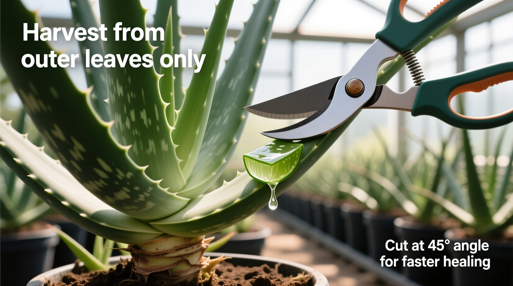 How to Harvest Aloe Vera Safely and Effectively