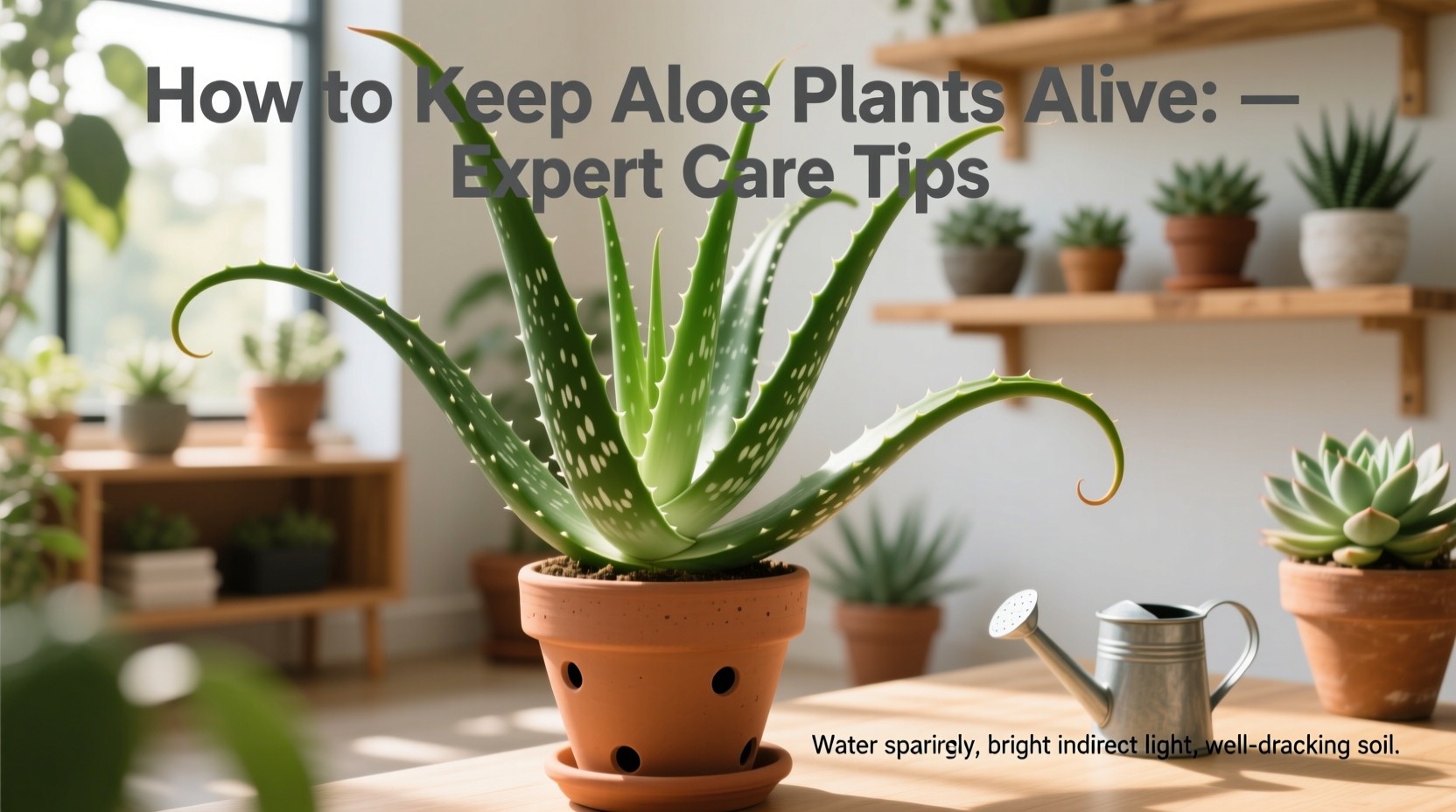 How to Keep Aloe Plants Alive: Expert Care Tips