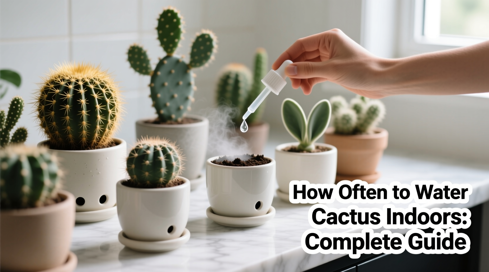 How Often to Water Cactus Indoors: Complete Guide