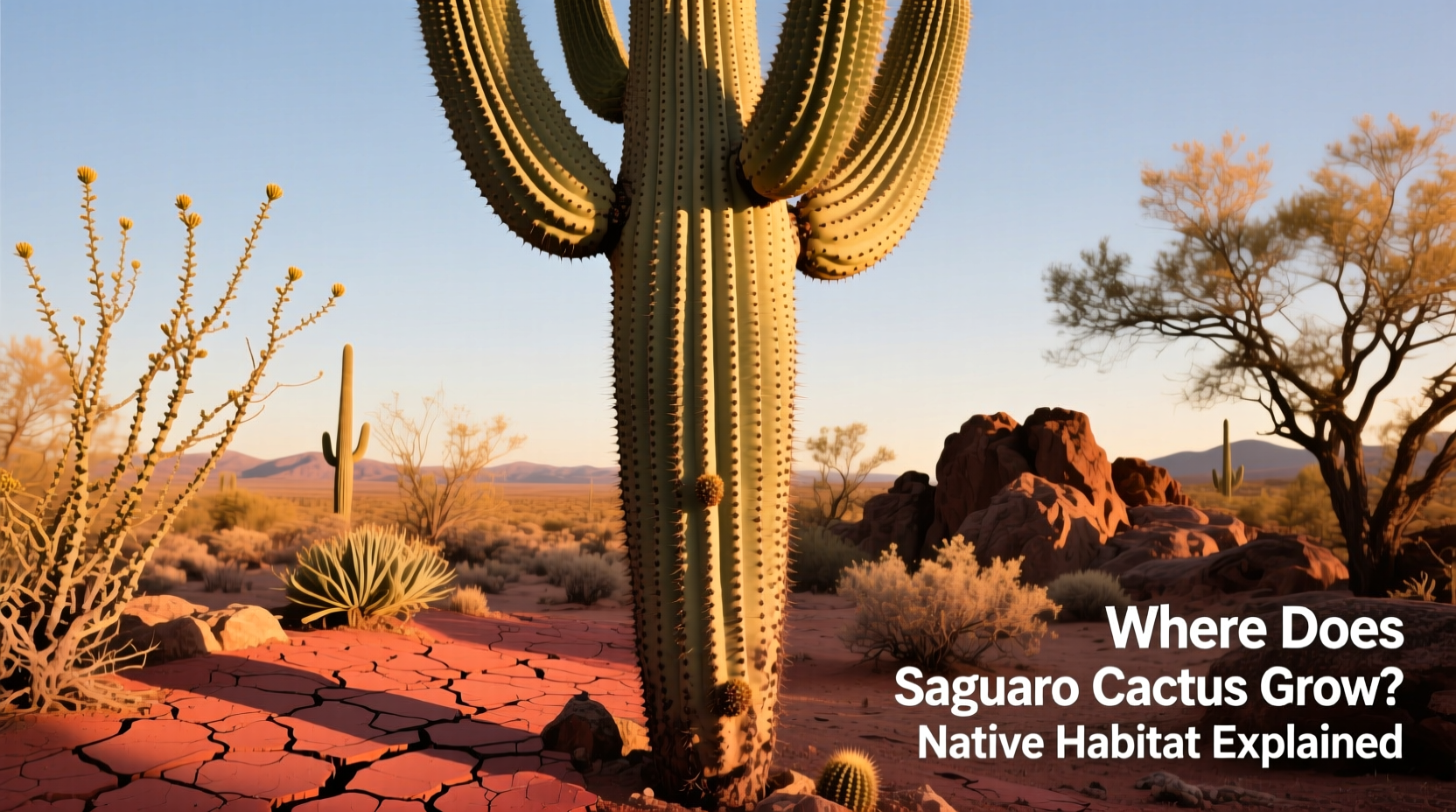 Where Does Saguaro Cactus Grow? Native Habitat Explained