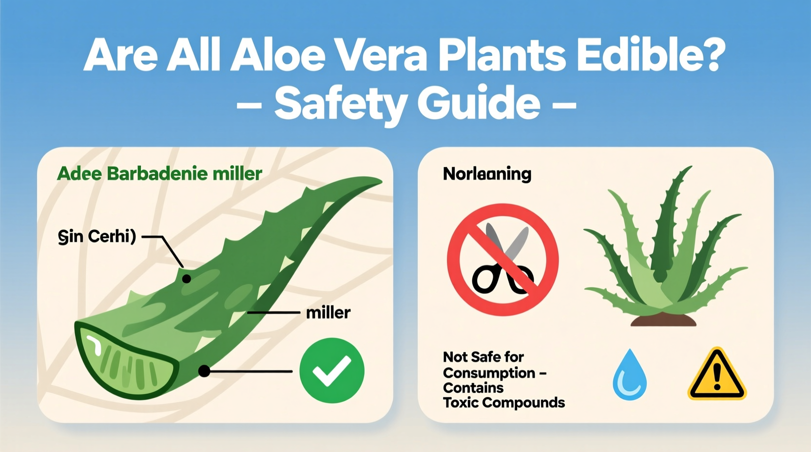 Are All Aloe Vera Plants Edible? Safety Guide
