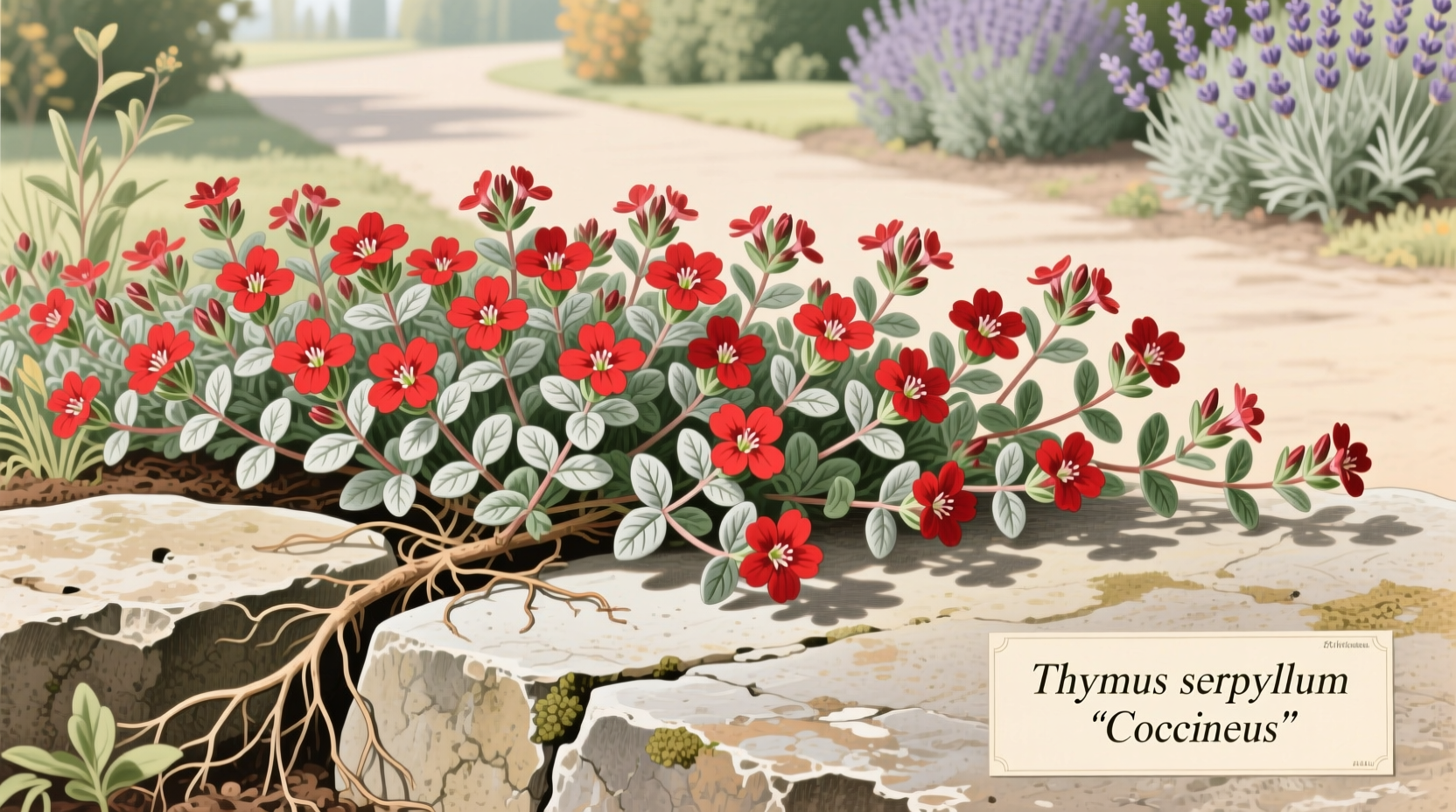 How Long Does Red Creeping Thyme Bloom?