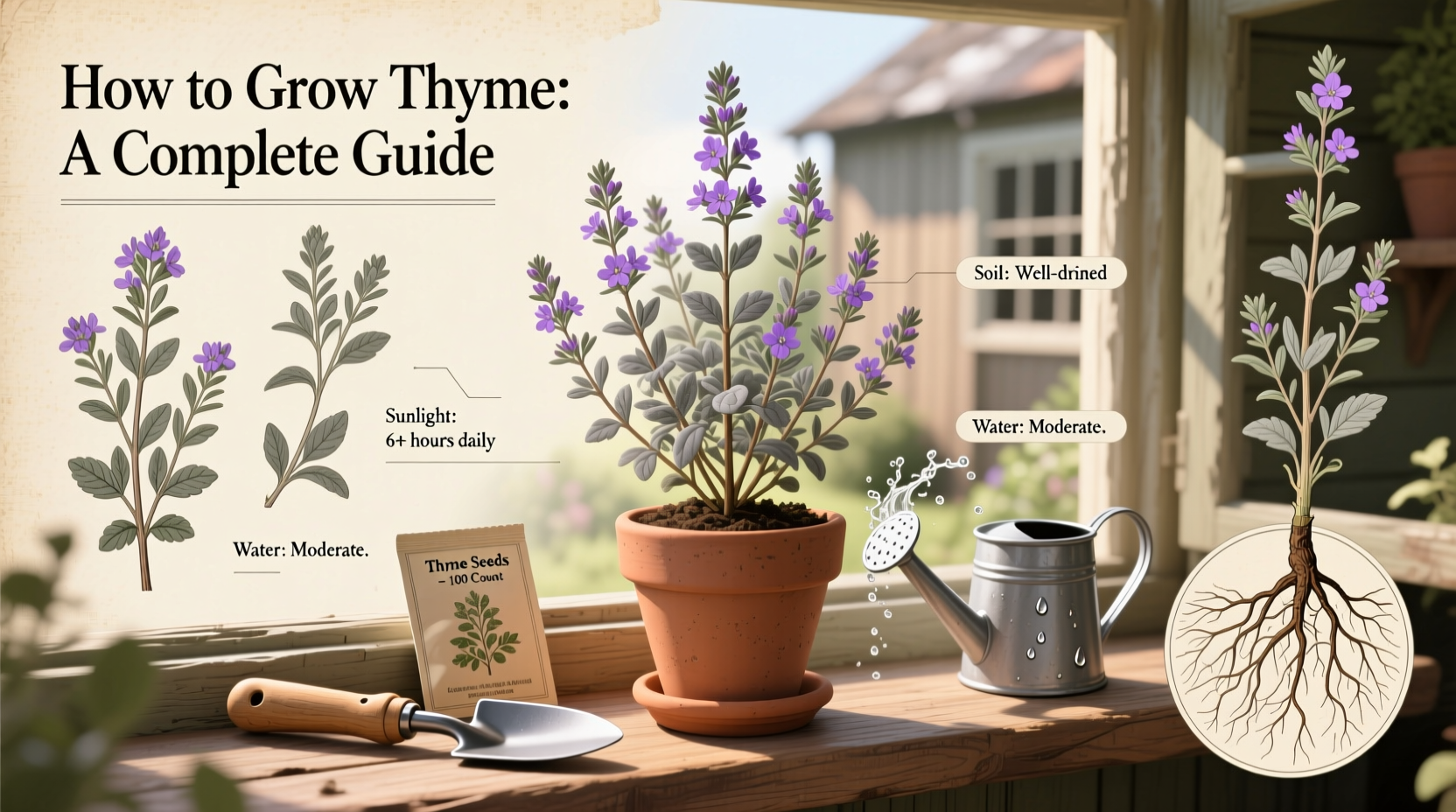 How to Grow Thyme: A Complete Guide
