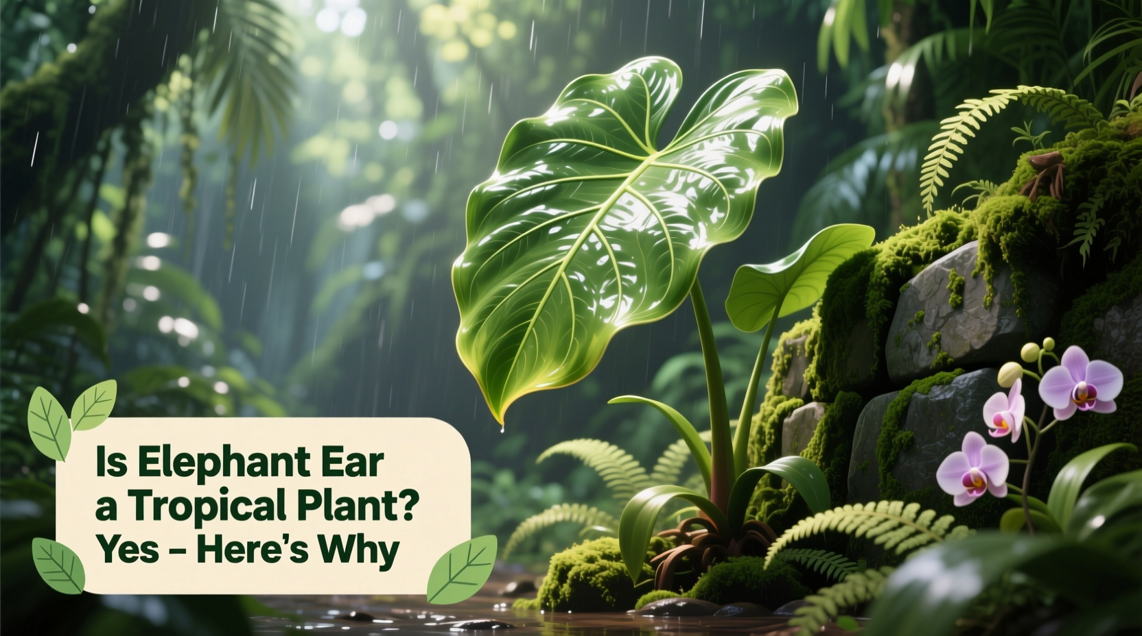Is Elephant Ear a Tropical Plant? Yes – Here's Why