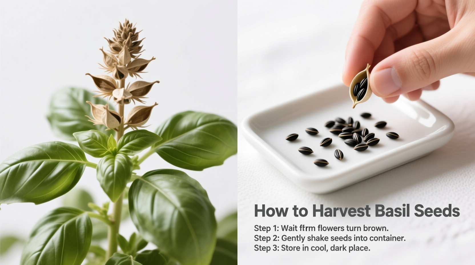 How to Harvest Basil Seeds: Step-by-Step Guide