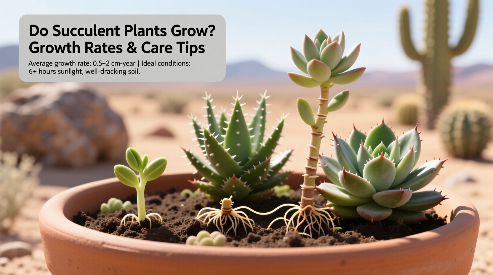 Do Succulent Plants Grow? Growth Rates & Care Tips