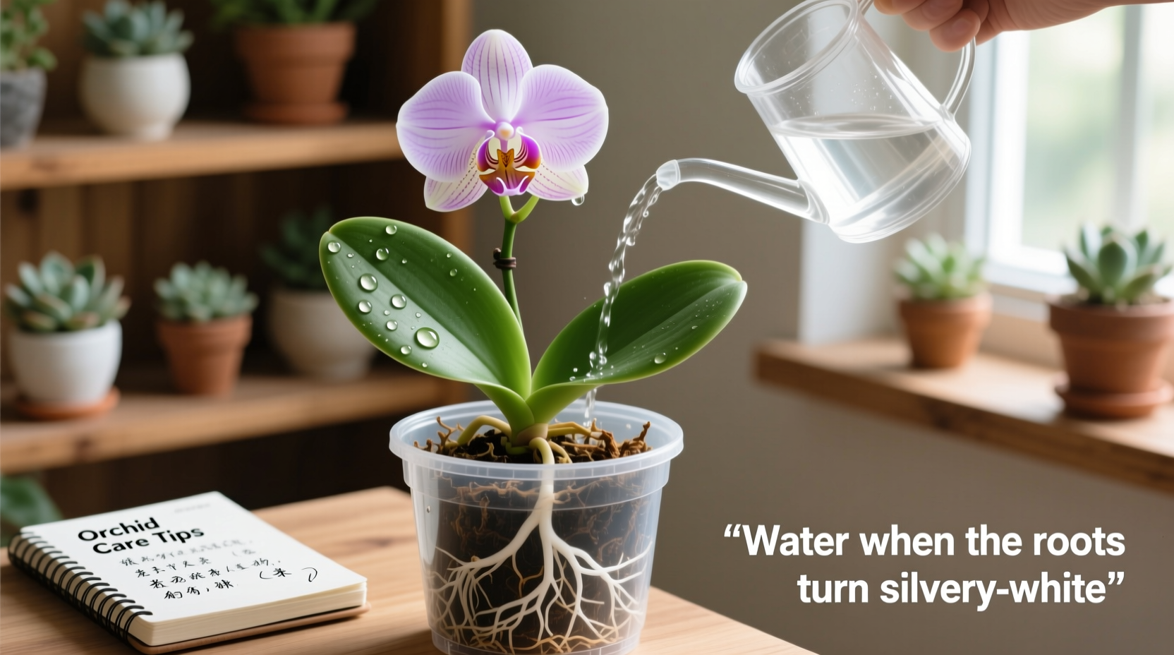 How to Water an Orchid Plant Properly