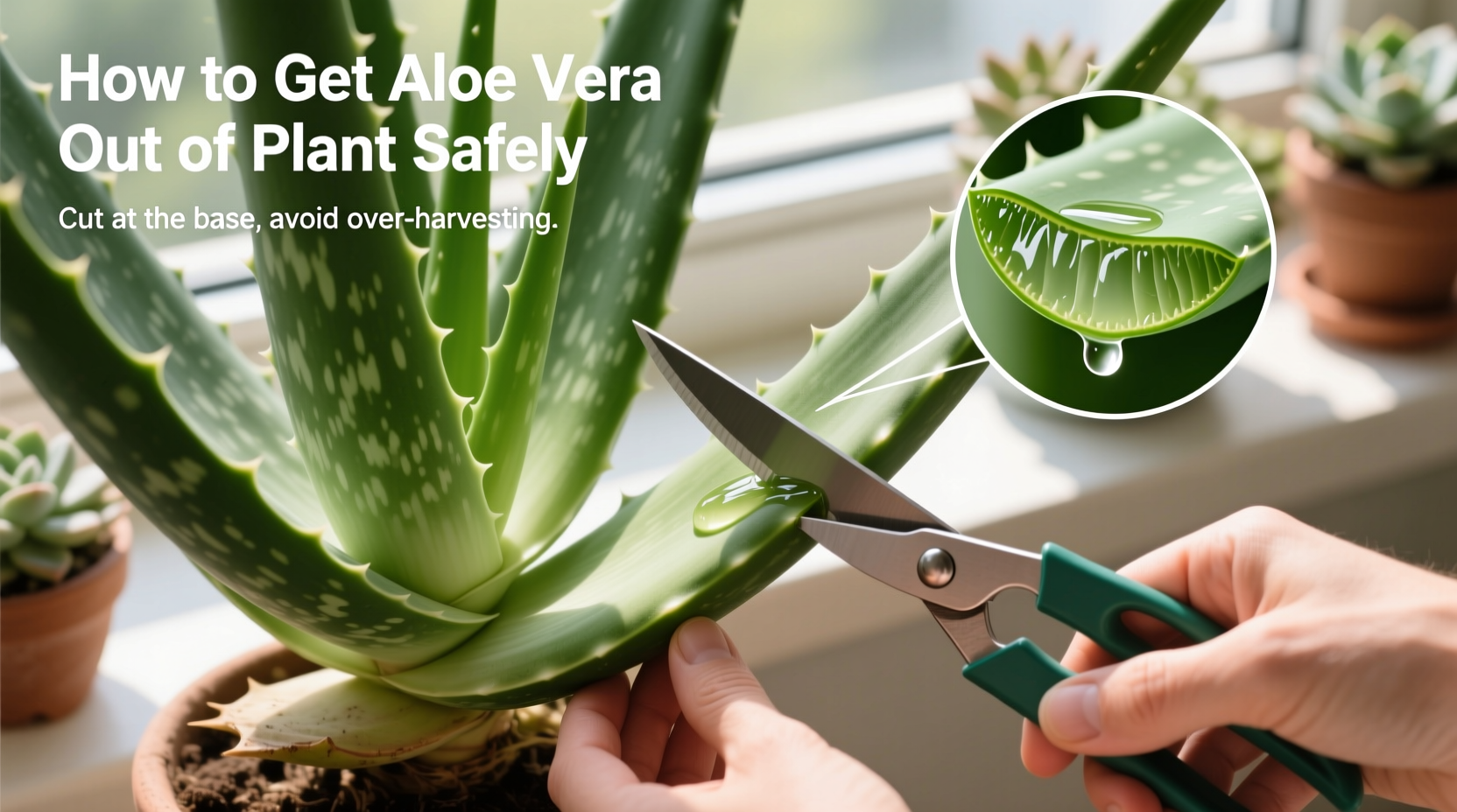 How to Get Aloe Vera Out of Plant Safely