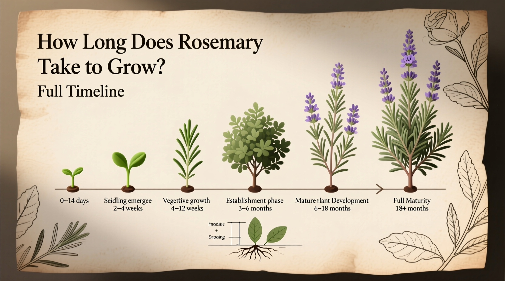 How Long Does Rosemary Take to Grow? Full Timeline
