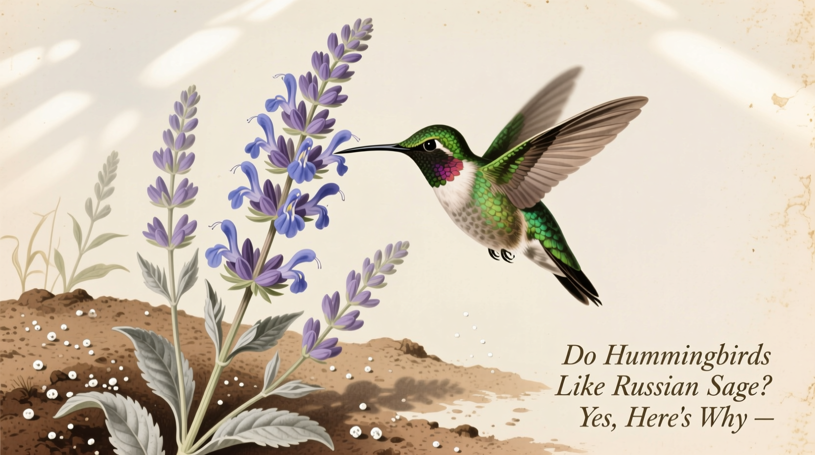 Do Hummingbirds Like Russian Sage? Yes, Here's Why