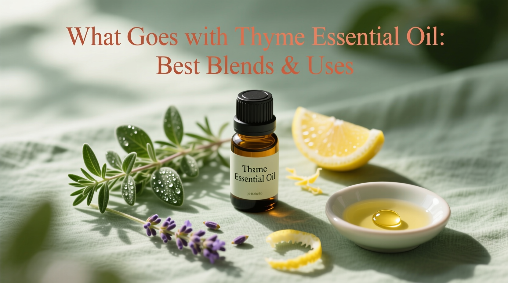 What Goes with Thyme Essential Oil: Best Blends & Uses