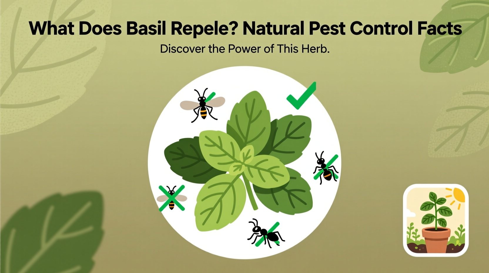 What Does Basil Repel? Natural Pest Control Facts