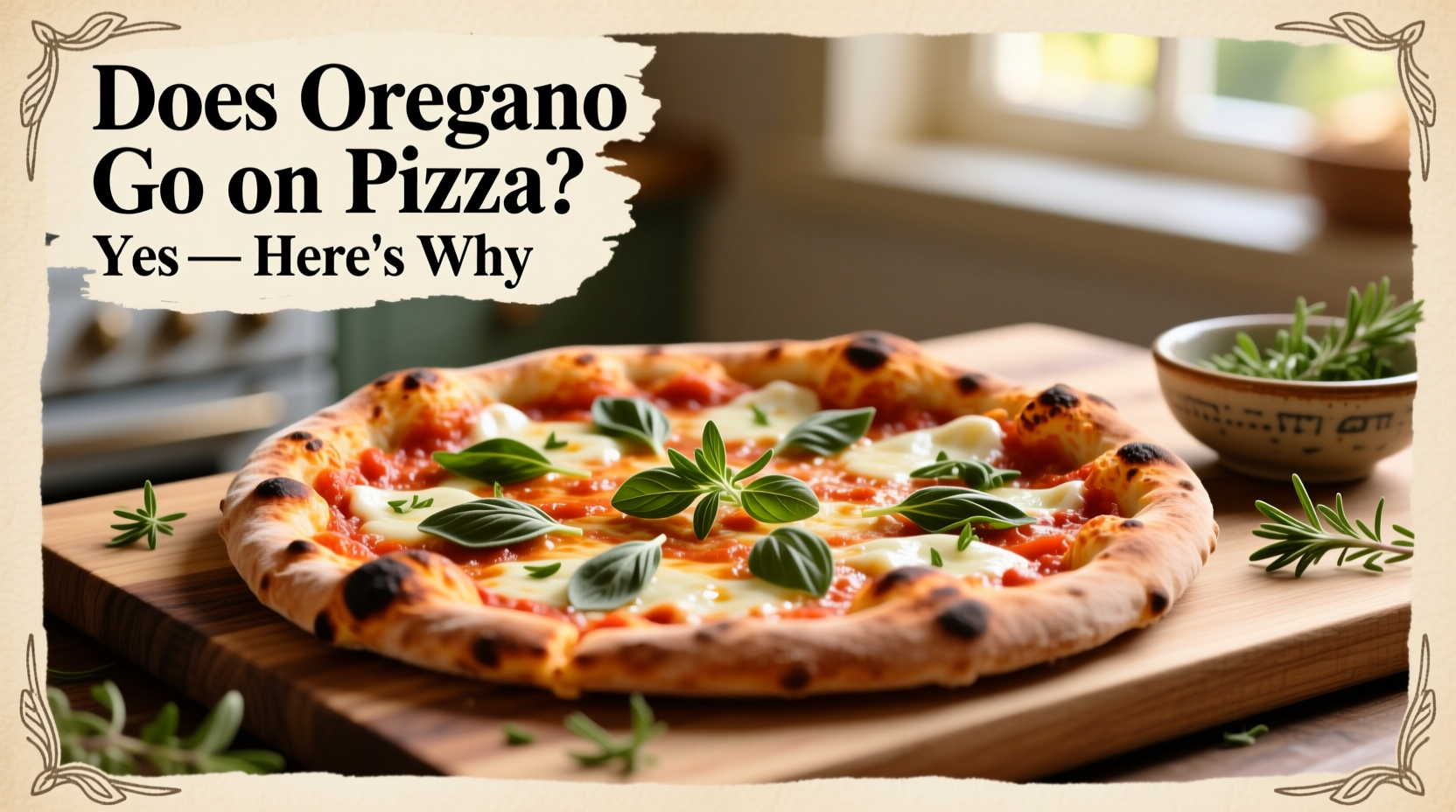 Does Oregano Go on Pizza? Yes — Here's Why
