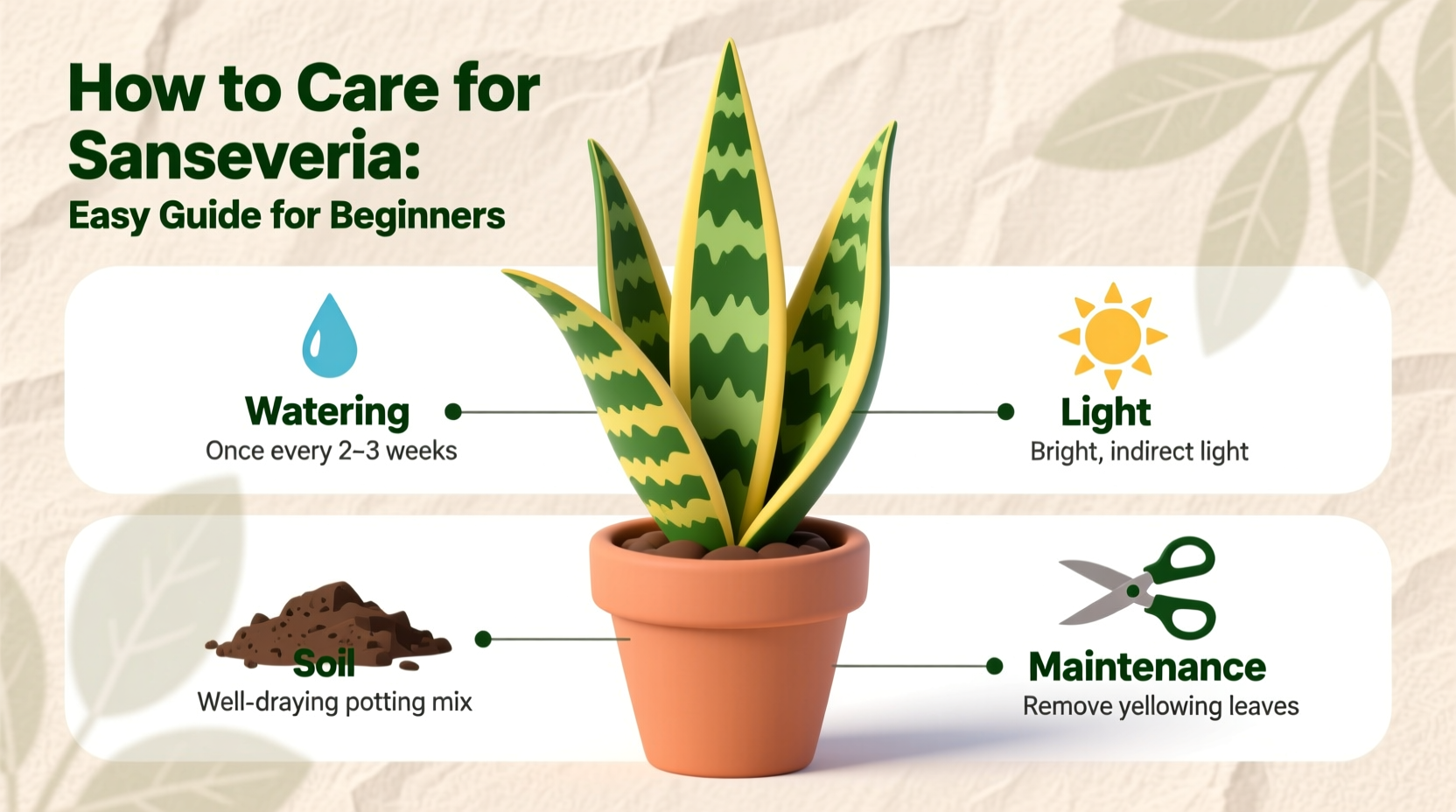 How to Care for Sansevieria: Easy Guide for Beginners