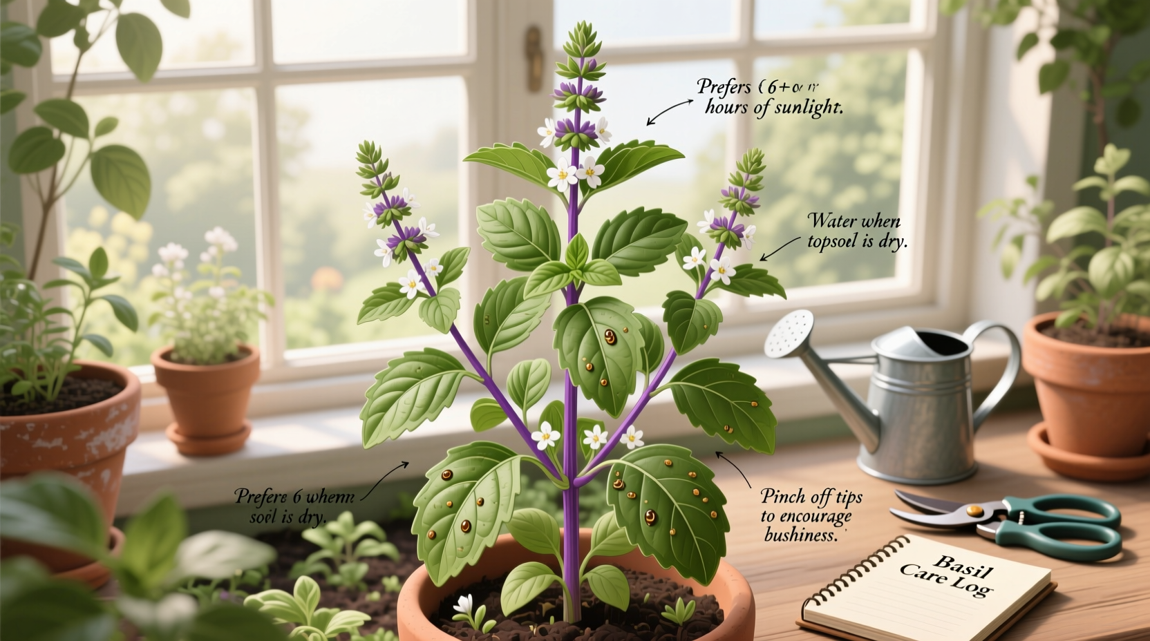 How to Take Care of Sweet Basil: Complete Guide