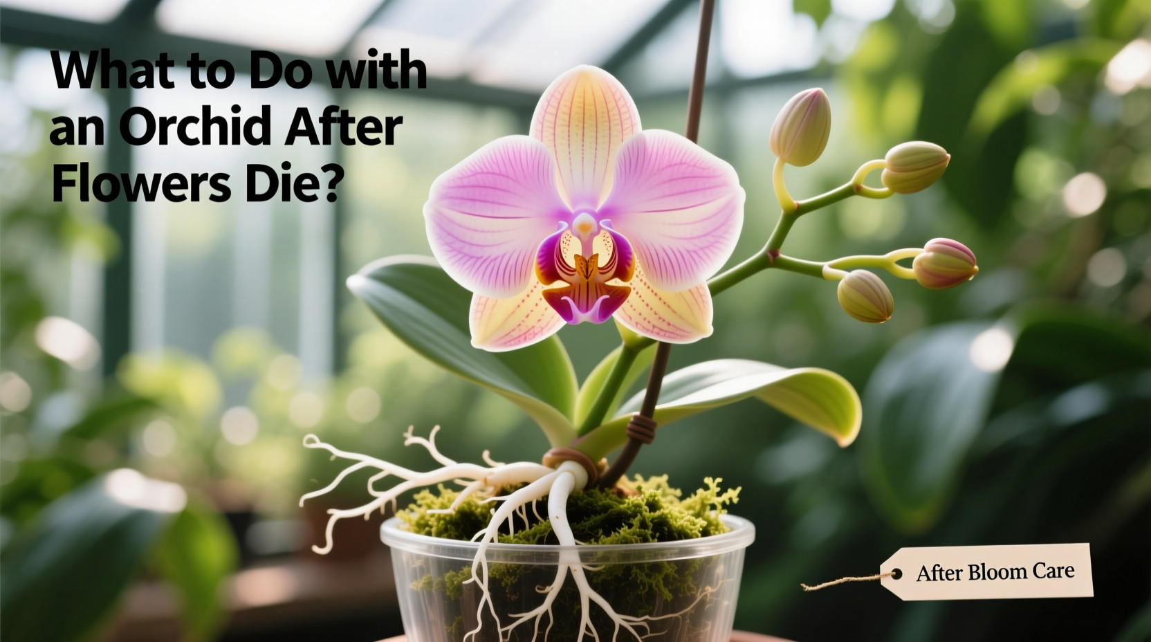 What to Do with an Orchid After Flowers Die