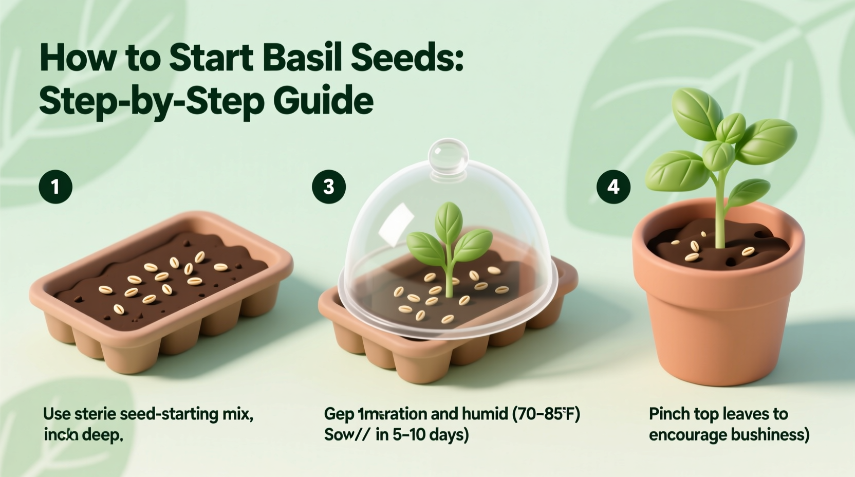 How to Start Basil Seeds: Step-by-Step Guide