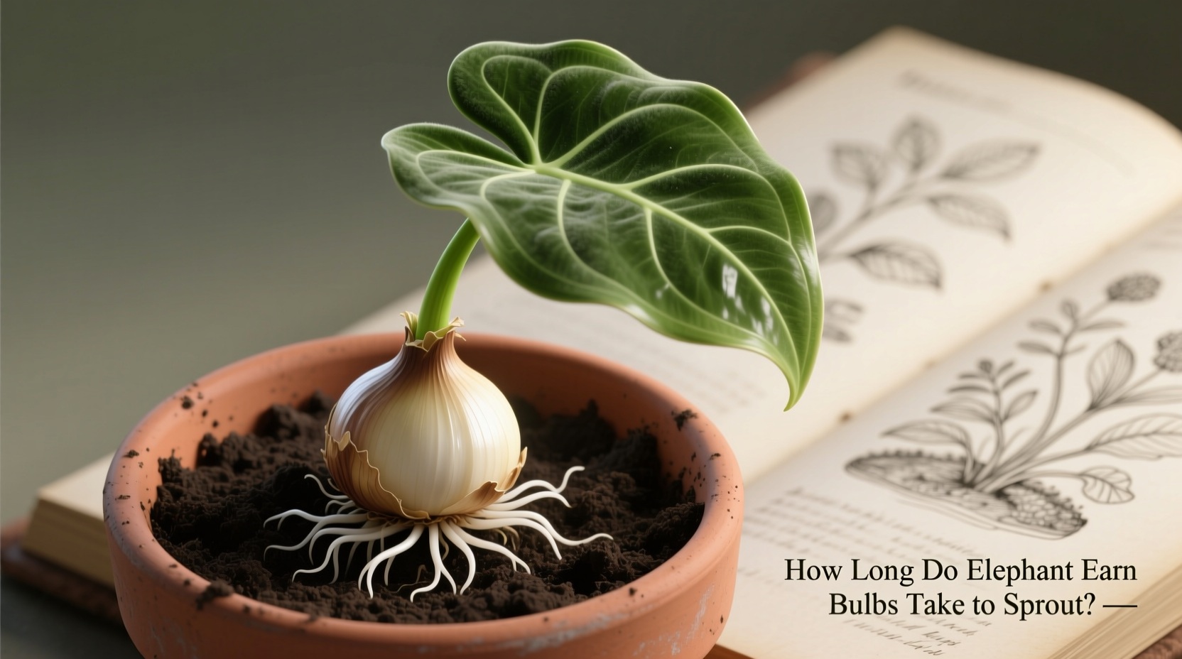 How Long Do Elephant Ear Bulbs Take to Sprout?